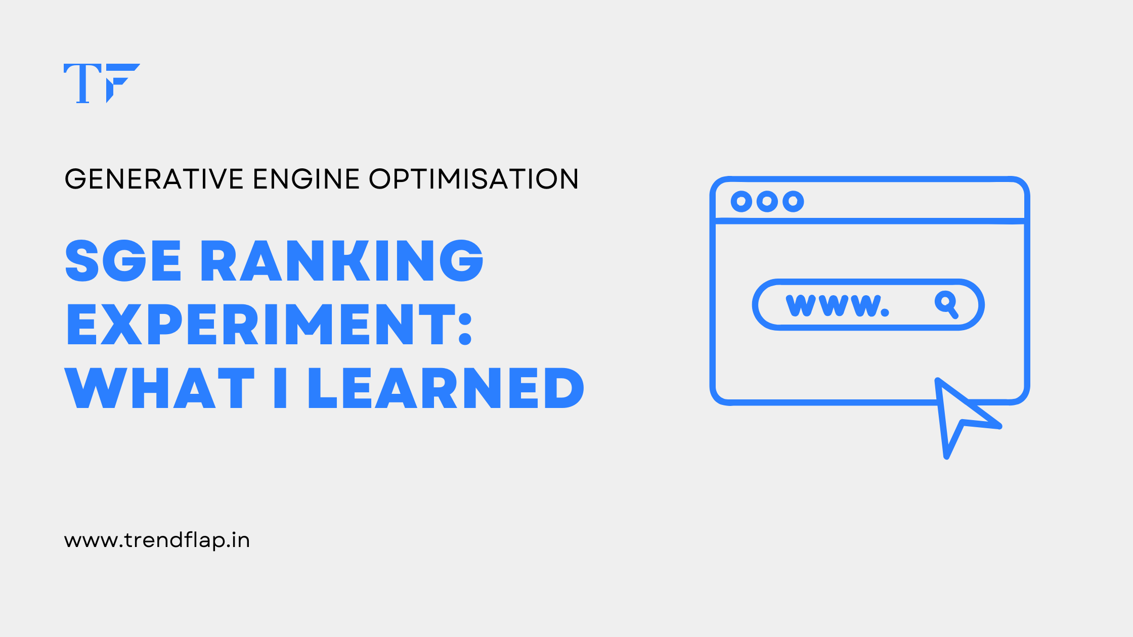 SGE Ranking Experiment